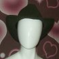 ������ 57-Inch Felt Cowboy Hat – Rich Green | Bandless Style – New