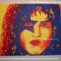 Fiery Paul, Paul Stanley, KISS, Hand-painted original, Acrylics on Canvas, 16x20, BooKooGuru