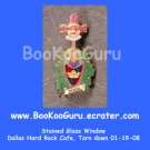 Hard Rock Cafe Dallas Texas, Stained Glass Pin #2, Torn Down, Rare, Limited Edition 300 ! BooKooGuru