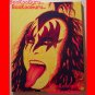 Fiery Gene, Gene Simmons, KISS, Hand-painted original, Acrylics on Canvas, 16x20, BooKooGuru