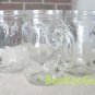 Set of Four (4) Jelly Jar Glasses, Blackburn's Brand, with Handles, Perfect, Pint, BooKooGuru