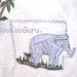 Safari Shirt, No Label, South American Style, Hand-embroidery, Cool Animals, Vintage Clothing