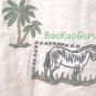 Safari Shirt, No Label, South American Style, Hand-embroidery, Cool Animals, Vintage Clothing