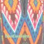 Southwest Denim Shirt, Hand-sewn Decoration, Pull-over, Vintage Clothing
