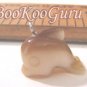 Gold Dophin Charm or Pendant, Fiber Optic Glass, Great Detail, Make Jewelry, BooKooGuru