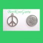 Charm, Peace Sign Charm, Silver Tone, Pendant, Make Earrings, Simple Design, Peace Sign, BooKooGuru