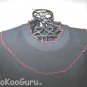 Jerzees Brand Sweatshirt Dress, Only $2, Size M, Black with Red trim, Machine Wash, BooKooGuru