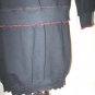 Jerzees Brand Sweatshirt Dress, Only $2, Size M, Black with Red trim, Machine Wash, BooKooGuru