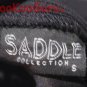 Saddle Collection Brand Black T-shirt, Only $2! Very Unique Embroidery Design, Stylish, BooKooGuru