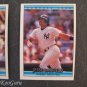 Donruss, 1992, Baseball Cards,Jesse Barfield, Edgar Martinez, Charlie Leibrandt, Set of 3, Near Mint