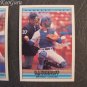 Donruss, 1992, Baseball Trading Cards, B.J. Surhoff, Chris James, Ken Hill, Set of 3, Near Mint