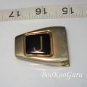 Removable Belt Buckle, Snap On Style, Letter "J", BooKooGuru, Vintage Jewelry