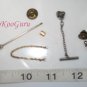 Tie Tack, Tie Pin, Vintage, Unique Style, Screw-on, BooKooGuru, Vintage Jewelry