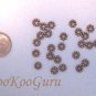 Copper Flower Spacers, Use Alone or Combine with Other Beads or Pearls, Make Jewelry