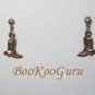 Cowboy Boots Earrings, Copper Colored, Limited Edition, Vintage Jewelry