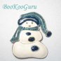 Vintage Snowman Brooch, Snowman Pin, Rare, Vintage Jewelry
