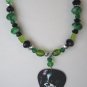 KISS Peter Criss Guitar Pick Necklace, Original Design, Texas Artisan Crafted