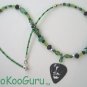 KISS Peter Criss Guitar Pick Necklace, Original Design, Texas Artisan Crafted