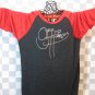 Gene Simmons Autograph Signature KISS! Bling Rhinestone Embellished T-shirt