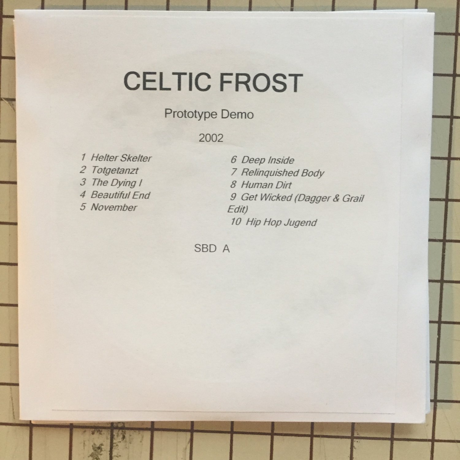 celtic frost prototype download