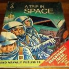 Vintage Rand McNally Elf Book A Trip In Space 1968 60s  NASA