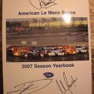 Adrian Fernandez, Luis Díaz.and Michel Jourdain singed 2007 ALMS
