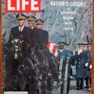 Life Magazine February 10, 1967 : Cover - Gus Grissom's caisson at Arlington.