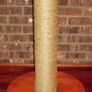 CAT SCRATCHING POST WITH YOUR CATS NAME - 18 inch X 4 1/2inch FREE SHIPPING!