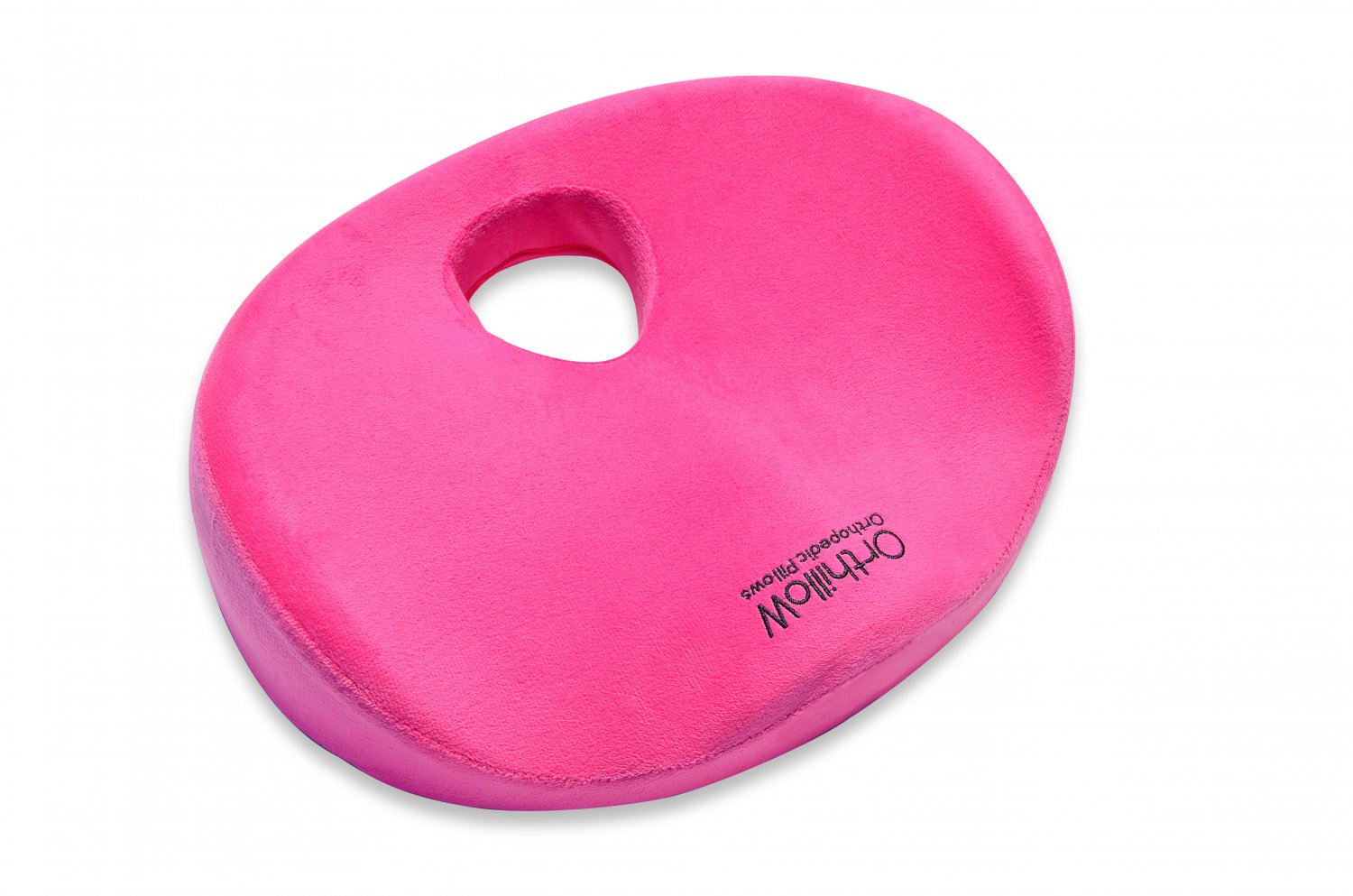 Donut Seat Cushion Hip Pillow with Shaped Contours for Hip Support