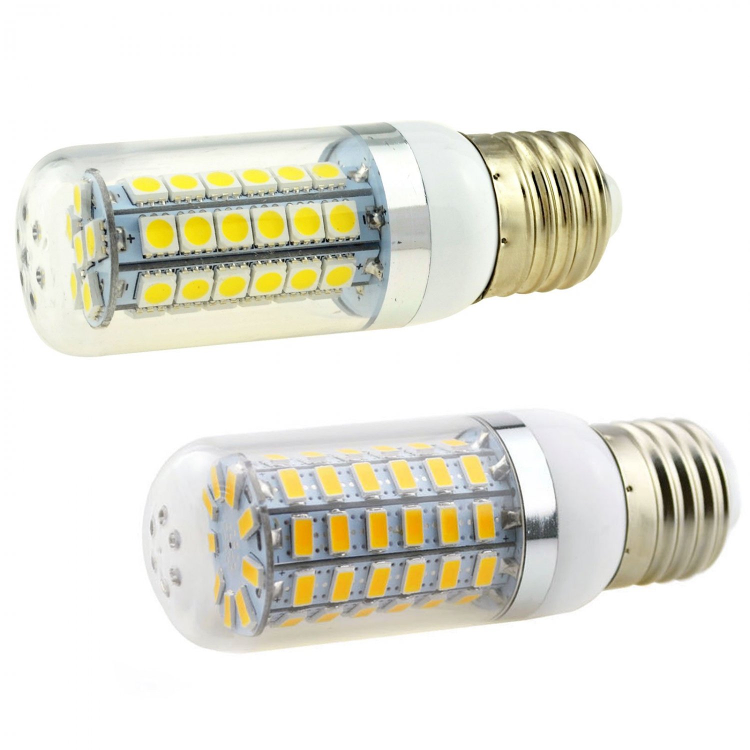 5W - 15W E12/E14/E27/E26/B22/G9/GU10 LED Corn Bulb 5050 5730 SMD Lamp 110V/220V
