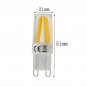 Dimmable G4 G9 LED Corn Bulb 3W 5/7W 9W 5730/2835 SMD/COB Silicone Crystal Light