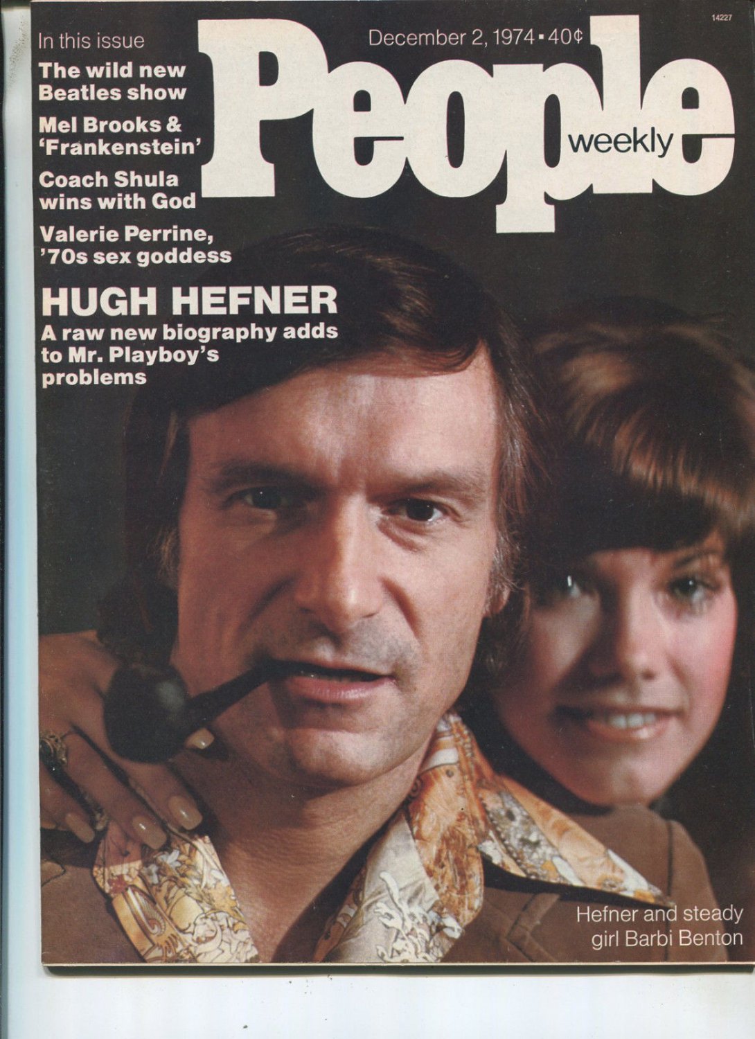 People Magazine Dec.2,1974 Hugh Hefner