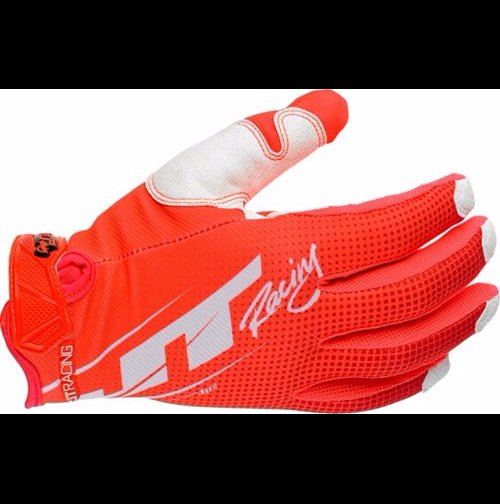 M JT Racing Lite Slasher Gloves 2016 Motocross, Cycling, Bike (Size M, Color Red)