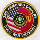 2nd Armored Cavalry Cold War Veteran 4" round ( Batch 3)-