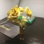 Lover Gift Piececool 3D Metal Puzzle Golden Rose Building Kits P050G DIY 3D Laser Cut Models Toys