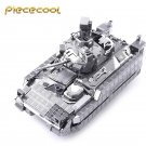 Piececool 3D Metal Puzzle M2A3 Bradley IFV Tank Building Kits P054S DIY 3D Laser Cut Models Toys
