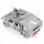 Piececool 3D Metal Puzzle 4WD Military Automobile US Hummer P036S DIY 3D Laser Cut Models Toys