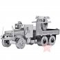 Piececool 3D Metal Puzzle M35 Military Motor Lorry Truck P034S DIY 3D Laser Cut Models Toys