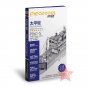 Piececool 3D Metal Puzzle The Crossing Boat Building Kits P061S DIY 3D Laser Cut Models Toys