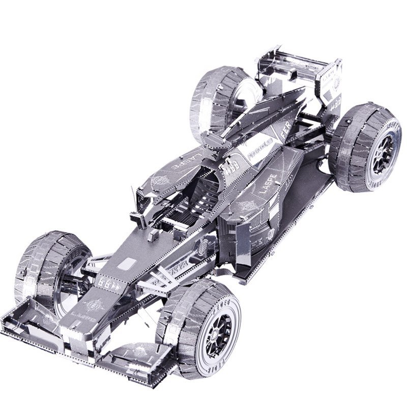 Piececool 3D Metal Puzzle F1 Racing Car P052G DIY 3D Laser Cut Models