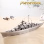Piececool 3D Metal Nano Puzzle Bismarck Battleship Warship Model Kit P084-S DIY 3D Laser Cut Toys