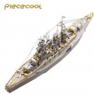 Piececool 3D Metal Puzzle Nagato Class Battleship Warship Model Kits P091-SG DIY 3D Laser Cut Toys