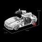 HK Nanyuan 3D Metal Nano Puzzle Benz SLS AMG Car Assemble Model Kits I22219 3D Laser Cut Toy