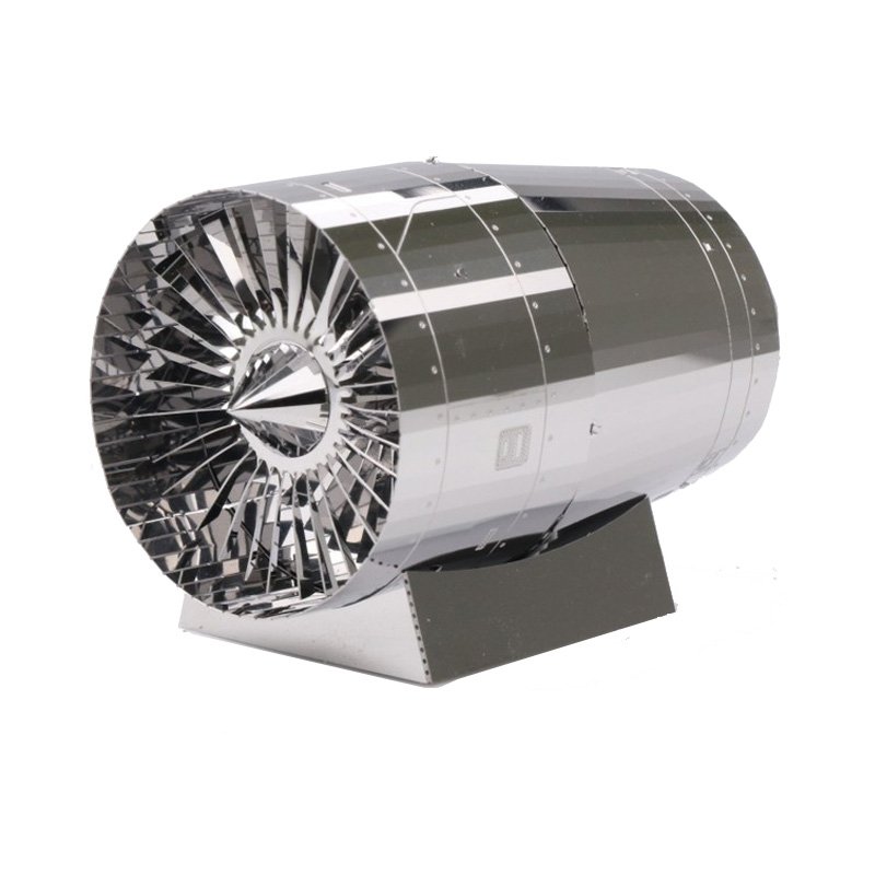 2018 MU 3D Metal Puzzle Engine Turbine Assemble Model Kits YM-N072 DIY 3D Laser Cut Jigsaw Toys