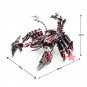 Microworld Red Devils Scorpion DIY 3D Assemble Metal Model Kits Nano Puzzle Jigsaw Toys D003