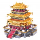 Piececool Guanque Tower Architecture 3D Metal Puzzle DIY Assemble Model Kits Jigsaw Toy P109-GSR