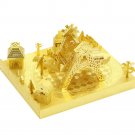 MU Amusement Park Circus Viking Ship 3D Metal Model Kits DIY Assemble Puzzle Toy