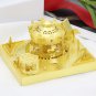 MU Amusement Park Merry Go Around 3D Metal Model Kits DIY Assemble Puzzle Toy