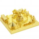 MU Whirligig Devilfish Amusement Park 3D Metal Model Kits DIY Assemble Puzzle Building Toy