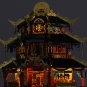 MU Tower of Treasure Architecture 3D Metal Model Kits DIY Assemble Puzzle Laser Cut Jigsaw Toy